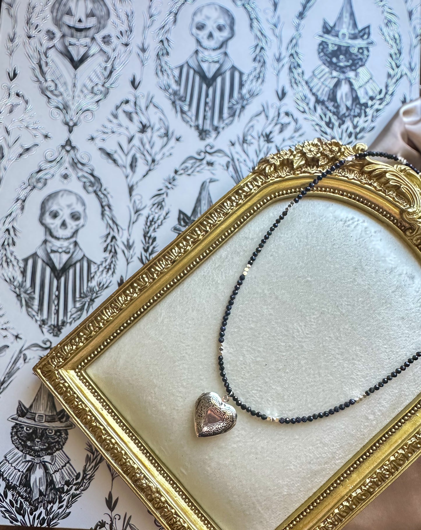Moonlit Heart Necklace