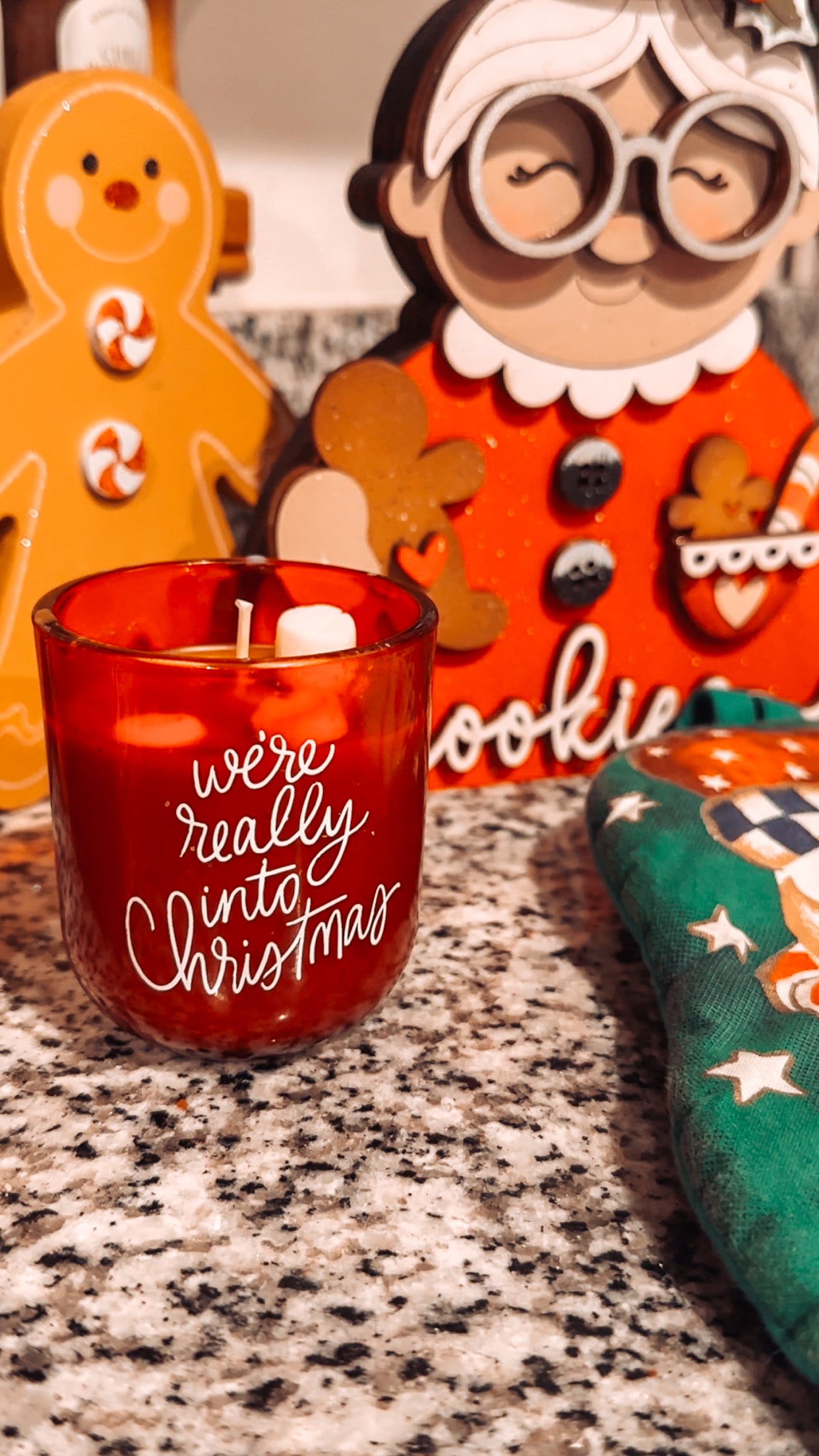 We’re Really Into Christmas Candle