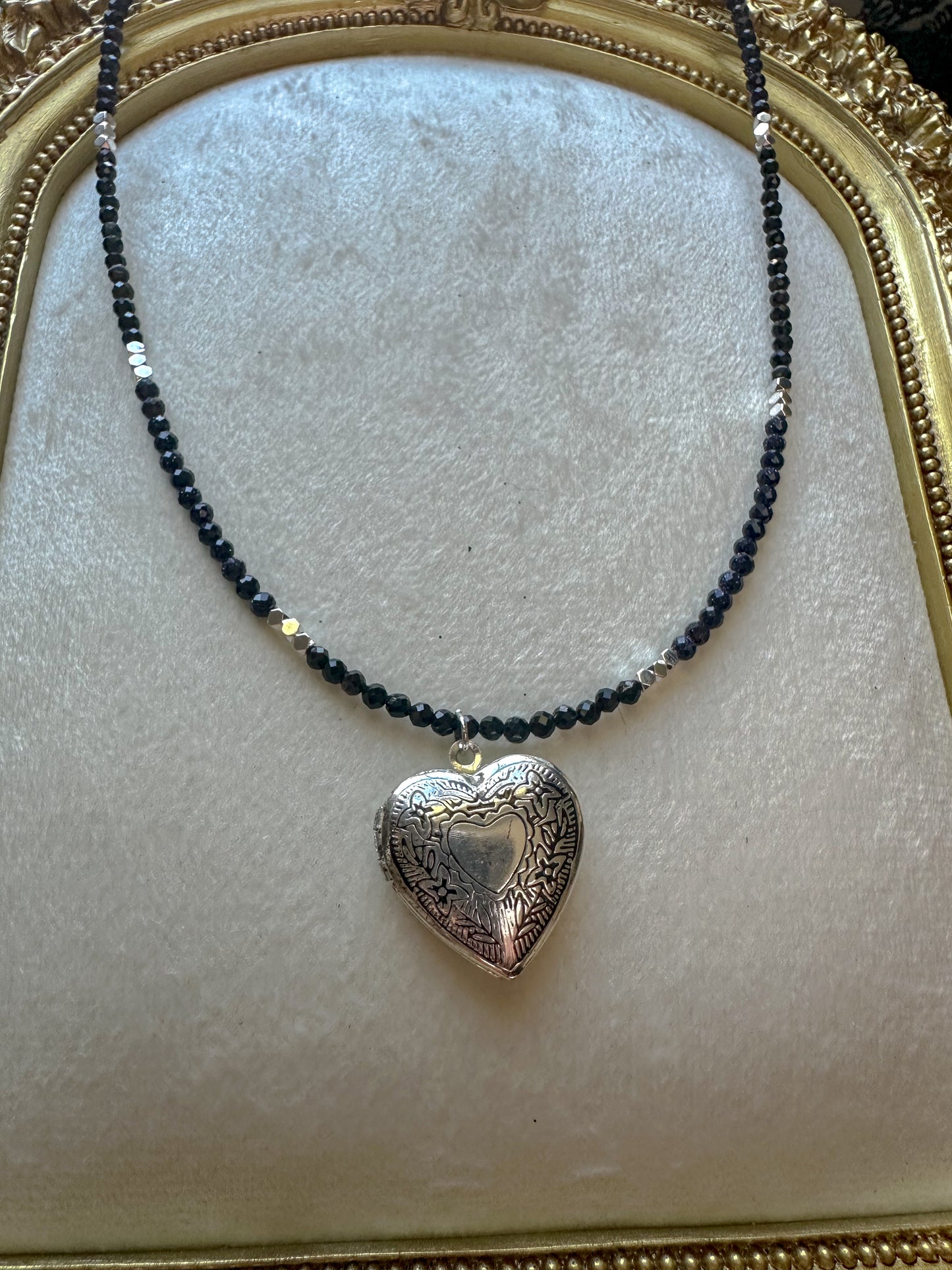 Moonlit Heart Necklace