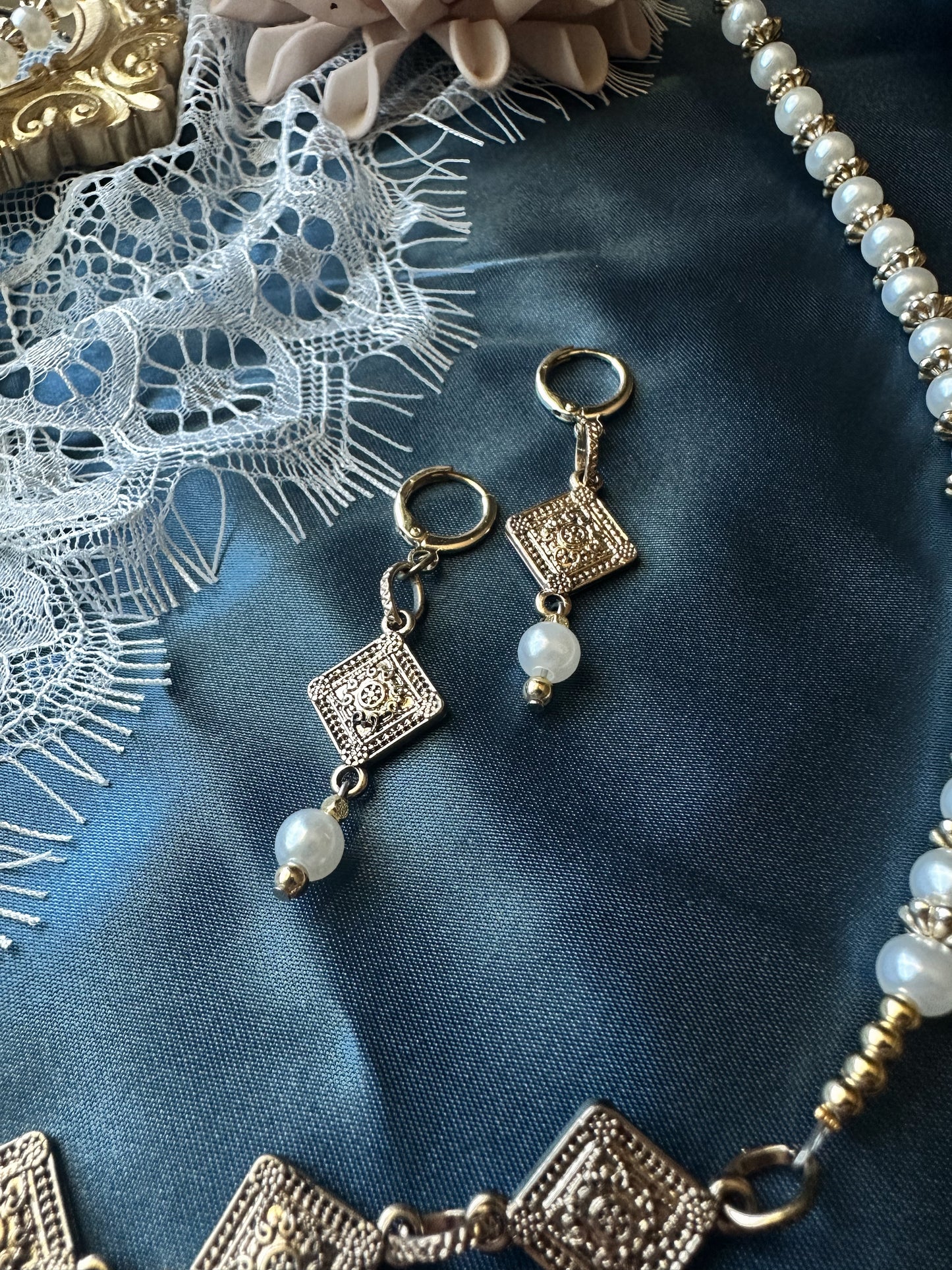 Gilded Ballroom Earrings