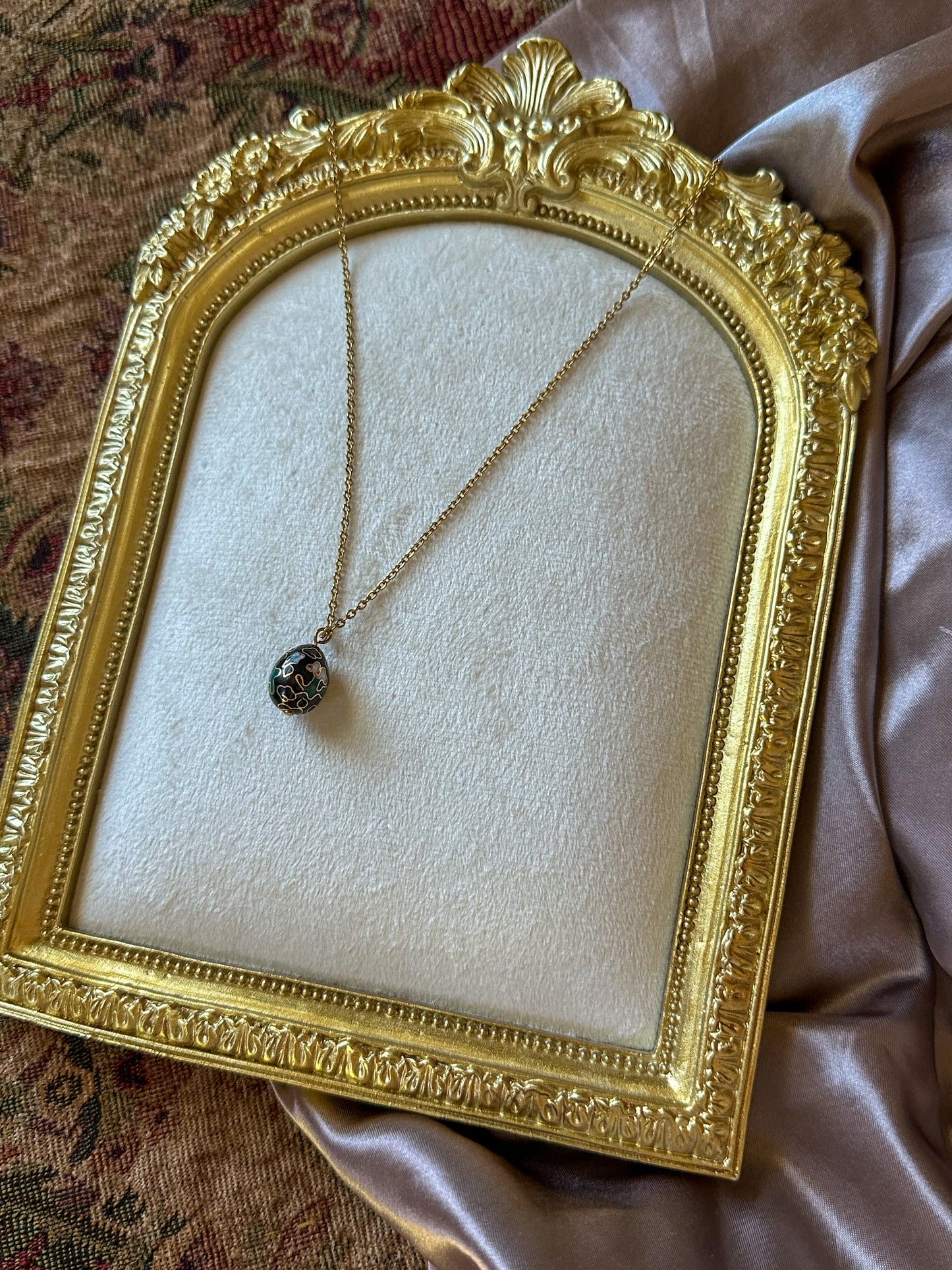 Cloisonné Muse Necklace