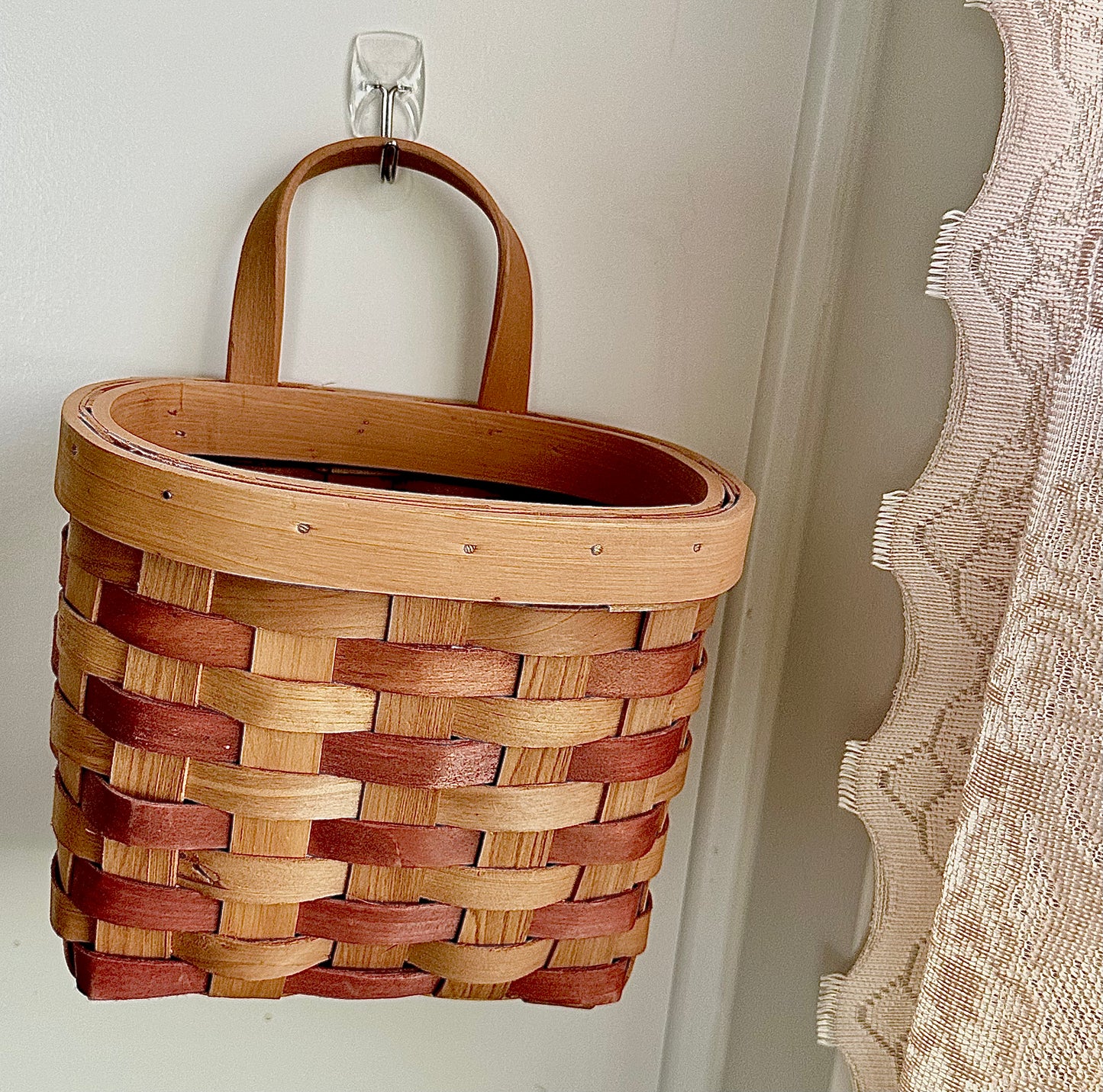 Rustic Bloom Wall Basket