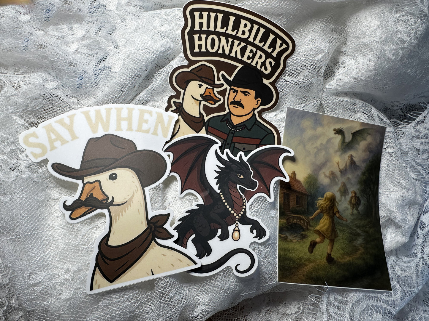 Sticker Sunday- (The BIG 4)