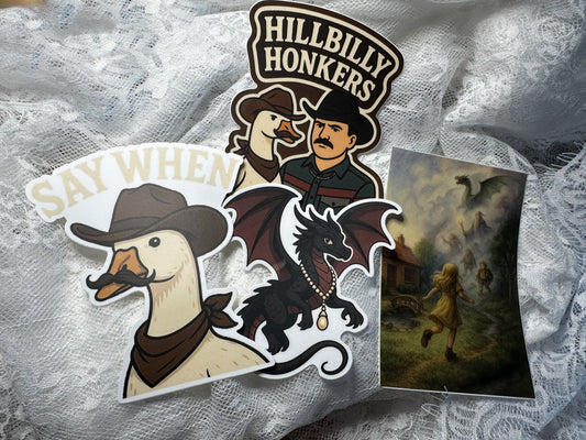 Sticker Sunday- (The BIG 4)