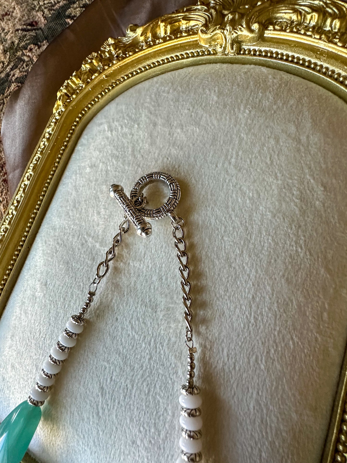 Blue Prairie Waltz Necklace