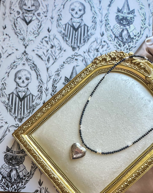 Moonlit Heart Necklace