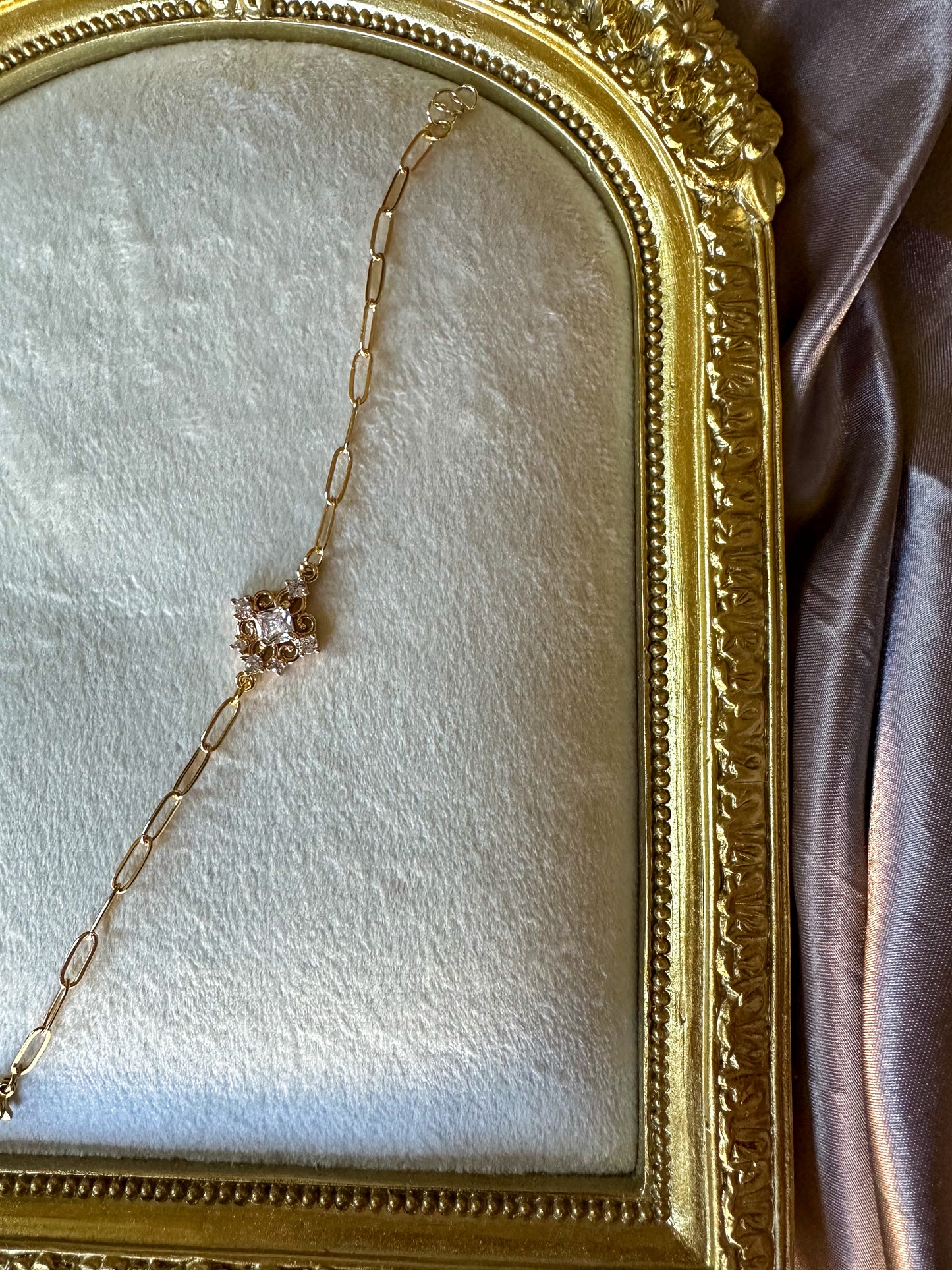 Velvet Lariat Bracelet