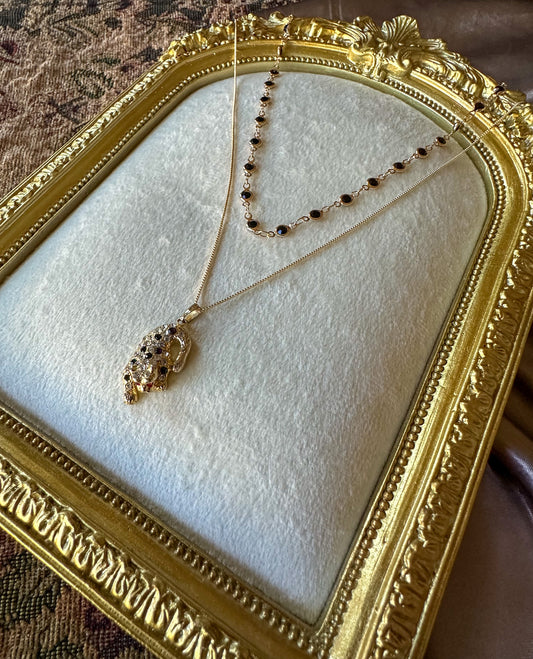 Honky Tonk Leopard Necklace