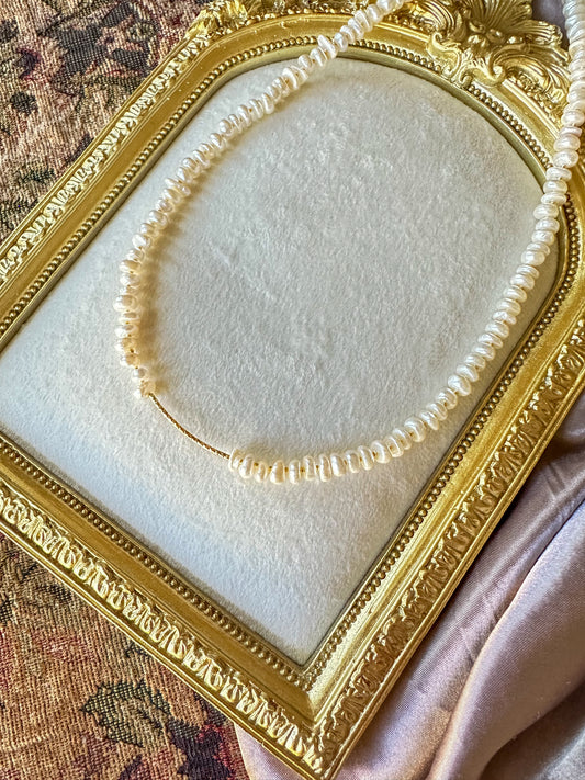 Sweet Magnolia Moon Necklace