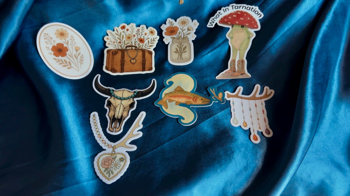 Sticker Sunday - (Nature’s Trinkets)